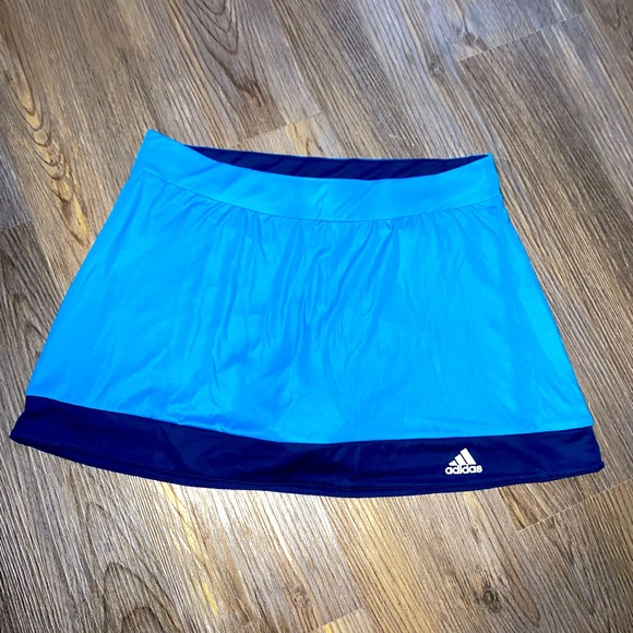 adidas Dresses & Skirts - Adidas Climalite Tennis Skirt /Skort Womens size Small Blue And Navy Athletic